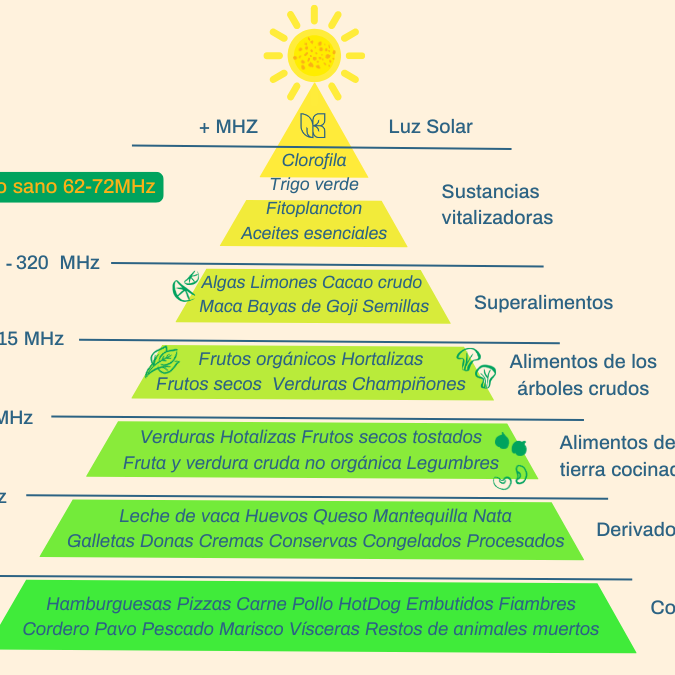 Descubre como la alimentación de alta vibración puede ser tu aliado para lograr bienestar físico, mental, emocional y espiritual